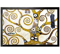 1art1 Gustav Klimt l'arbre De Vie (Détail) Paillasson Essuie-Pieds 60x40 cm