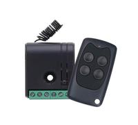 1Control Solo KIT - Récepteur Universel 433MHz à 1 Canal + télécommande - KIT à associer à l’ouvre-Portail 1Control Solo pour automatisations avec télécommandes Non compatibles (à Quartz, Slave, ...)