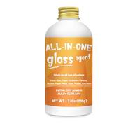 1DFAUL 200 ml Colle artisanale, finition brillante, vernis et scellant | séchage rapide, anti-rayures et résistante à l'usure, imperméable, pour bois, papier, argile, tissu et plus encore