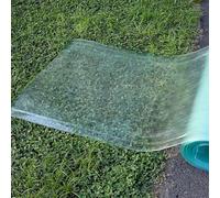 1mm Feuille de Souple, Transparent Plaque Polycarbonate pour Serre Jardin, Panneaux Panneau de Toit Sunshine en Fibre de Verre pour Auvent Extérieur Carport Remplacement(70x200cm)