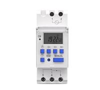 1NO 1NC Din Rail monophasé hebdomadaire 7 jours Programmable numérique temporisation relais minuterie AC 220 V 230 V 12 V 24 V 48 V 16A(24V AC DC)