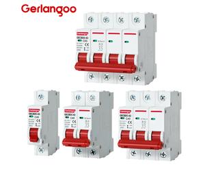 1P 2P 3P 4P DC 1000V MCB Mini disjoncteur solaire interrupteur de Protection contre les surcharges 3A-63A DC1000V photovoltaïque PV