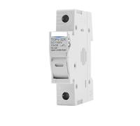 1P 2P DC Fuse Holder 10 * 38mm High Voltage Solar PV 1100V TOPV-30 Base Photovoltaic System Protection Protector gpV EKFBQBGW(1P Without LED)