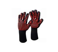 1pair Hot BBQ Griller Gants de cuisson Extreme résistant à la chaleur du four Gants de soudage_onaeatza1614 G