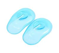 1pair Silicone Cover Ear Protecteur Président Dye Dye Oreille Couvrairement étanche Bouclier anti-coloration Plastique Protège Dye Hair Dye pour le salon ou la maison Utilisation (bleu)