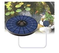 1pc 0.8 L/min ronde pompe à oxygène solaire eau Air aérateur pompes avec 150cm tuyau d'air bulle pierre for Aquarium aquarium étang