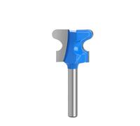 1PC 1/4 "6.35MM 6MM tige fraise bois sculpture Double doigt routeur Bits for Bit outils de travail du(06)