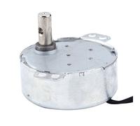 1pc 220-240V AC Moteur Synchrone Motoréducteur 4W CW/CCW, Faible Consommation, Grand Couple, Faible Bruit Léger, avec Aimant Permanent et Engrenages de Réduction (8-10RPM)