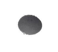 1PC 23-109mm LED Lumière Lampe Abat-jour Capot Downlight Spot Rond Nid d'abeille Couverture En Filet Noir Anti-éblouissement Anti-éblouissement Lumière Aluminium(50mm)