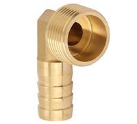 1pc 3/4 pouce filetage mâle coude en laiton raccord barbelé connecteur raccord de tuyau de haute qualité Durable résistant à l'usure pour tuyau d'eau plomberie matériau en laiton (1)