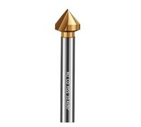 1pc 3 Cannelures 1 Cannelure M35 Contenant Chanfrein D'angle De 90 Degrés Foret Fraisé Usinage En Acier Inoxydable Chanfrein Spécial(20.5x16Cx10Dx62L-1F)