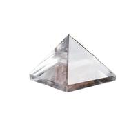 1pc 3cm Cristal Clair Quartz Pyramide Pierre Pointe Tour