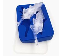 1PC 3D Ice Cube Mold Silicone Ice Maker Tray Creative Diy Novelty Maker for Home Bar Kitchen-Random color