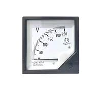 1PC 6L2-V 250V 300V 450V 500V 750V AC compteur analogique panneau jauge tension ca compteur de courant 80 * 80MM voltmètre voltimetro pointeur