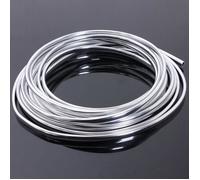 1pc 6M Chrome moulage bande de garniture bord de porte de voiture protection anti-rayures couverture de protect PORTIERE DE VOITURE