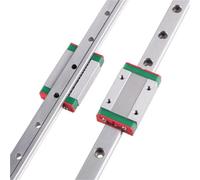 1pc 9mm Guide Linéaire MGN9 MGN9H MGN9C 100 150 200 250 300 350 400 450 500 550mm Rail linéaire + MGN9H(MGN9C,380mm)