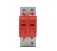1pc AC SPD 1P+N 2P 20KA~40K AC385V House Lightning Surge Protector Protection Protective Low-voltage Arrester Device EKFBQBGW