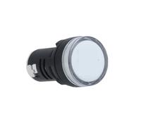 1pc AD22-22DS 30mm Panneau LED Puissance Indicateur Électronique Pilote 5 Couleurs Signal Lumineux Lampe AC220V BLANC