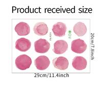 1PC Aquarelle Vert Menthe Polka Dot Autocollants Chambre d'enfants Pépinière Décorer Cadeau Stickers Muraux Décor de Chambre Autocollants Esthétiques~00378