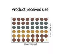 1PC Aquarelle Vert Menthe Polka Dot Autocollants Chambre d'enfants Pépinière Décorer Cadeau Stickers Muraux Décor de Chambre Autocollants Esthétiques~00370