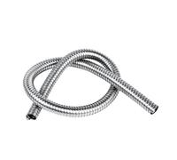 1pc de longueur en acier inoxydable 304 Tube métallique 1 mètre tuyau fileté câble tuyau de protection du manchon de tuyau flexible (Size : ID 6mm x 1M)