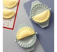 1pc Fabricant de dumplings et outil de presse à pâte, gadget de cuisine créatif pour le camping Taille Unique,Vert-2 piècesABS