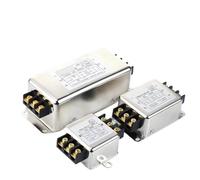 1pc Filtre d'alimentation 220V380V double station terminale à trois étages type rail CW3CW4EL2-10A20A-SR CW4N