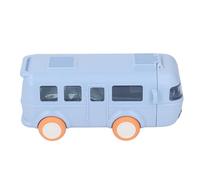 1Pc Flexible Tritan et ABS Bus Forme Bouteille D'eau Détachable Portable Mignon Tasse D'eau pour L'école à la Maison en Plein Air (Bleu 500ml)