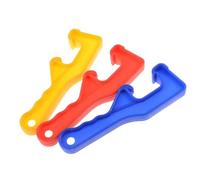 1pc Haute Qualité Abs Plastique Gallon Seau Seau Peinture Baril Couvercle Ouvre-Boîte Outil D'ouverture Pour Le Bureau À Domicile 3 Couleurs