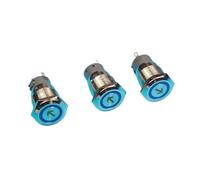 1pc/lot 19mm Flat Round Head Latching Ring Led Arrow Indicator Engraving Illuminated Light Metal Shell Push Button Switch NWPNLXEA(12V yellow led)