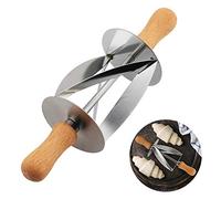 1pc Rouleau Croissant, Cutter Croissant, Cutter De Roulement En Acier Inoxydable Pour Faire Pain Roue Pâte Croissant Pâtisserie