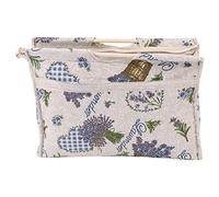 1pc sac fourre tout à tricoter pratique en bois poignée tissé pull organisateur sac tissé sac de rangement en tissu pour aiguilles à tricoter outils de couture(Fleur mauve)