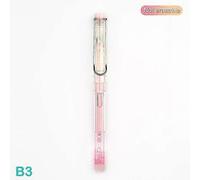 1pc Stylo Plume De Sable Vif Kawaii Papeterie 0.5mm Écriture Stylos D'école Bureau D'affaires Stylo Plume Fournitures Scolaires Encre Effaçable --B3