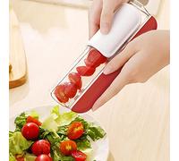 1PC Tomato Slicer Multi-Function Grape Cutter Small Fruit Cutter Grape Kitchen Accessories Cake Decoration Tool Fruit Slicer (Random color)