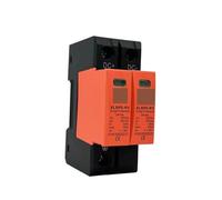 1pcs 2P DC 500V 600V 800V 1000V SPD 20-40kA DC Surge Suppressors/DC Surge Protector for Solar System Protection CZAOINCU(2P 500V)