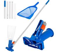 1pcs Aspirateur Piscine, Aspirateur Nettoyeur à Jet de Piscine Portable, Kit de Nettoyage de Piscine, Tête d'aspiration avec Brosse