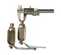 1PCS bague d étanchéité tige de piston plongeur manchon en acier pompe | corps ensemble pièces mastic pulvérisation équipement HC930 HC940 HC950 HC960 970 980(Valve 1/4)