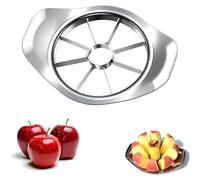 1pcs Coupe Pomme en Acier Inoxydable, Vide Pomme, Coupe Poire, éplucheur de Pomme, Coupe Pomme à 8 Lames,Adapté aux Pommes et aux Poires