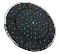 1Pcs Douche Actionnée Par Pluie de Forme Ronde En Plastique de 25Cm Accessoires Cabine de Buse de Tête de Toit Dessus de La Chambre
