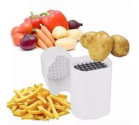 1PCS Français Fry Cutter Coupe Naturelle Rapide Trancheuse Légumes Pomme De Terre Outil Alimentaire Veggie Dicer Veg Chopper vert clair