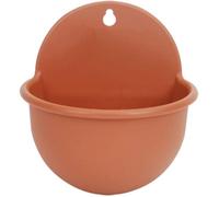 1PCS Jardinière Suspendue Design Demi-Ronde - Fleur De Résine Murale Demi-Ronde En Résine En Plein Air En Plein Air