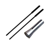1pcs M16 métrique fraiseuse à tourelle tirant NT40 tige filetée 45 N° | acier trempé goujon de suspension 5/8 pouce R8 porte-outil NT30(Imperial Fine Collet 11mm)