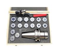 1pcs mandrin de fraisage précision 7:24NT30 40 50 queue conique J7316A | B type mandrin de fraisage mandrin porte-fraise(BT50-ER40-100LR8MetricM12 Thread Collet)