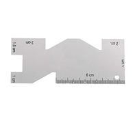 1pcs métal règle de couture, jauge de mesure flexible règle outil de couture outil de couture pour couture artisanat