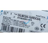 1PCS Neuf EATON MOELLER DILMC25-10(RDC24) 24-27VDC Contactor