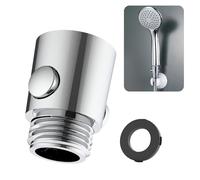1PCS Stop Douche, Robinets d'Arrêt Pommeau de Douche G1/2 en ABS - Économiseur d'Eau Facile à Installer - Design Moderne - Interrupteur à Un Bouton, Convient pour La Cuisine ou La Douche (1PCS)
