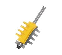 1Pièce Fraise Réversible Pour Assemblage À Queue D'Aronde | Pour accessoire d'outil électrique, menuiserie, Coupe-Tenon Conique(6.35mm)
