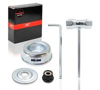 1PZ F2E-TH2 kit écrou tete debroussailleuse universelle pour stihl FS55 FS55R FS56 FS56RC FS70R FS80 FS85 FS90 FS90R FS94 FS100RX pour tondeuse à gazon de jardin avec plaque de poussée colier