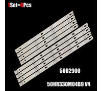 1Set-8Pcs Bande de rétroéclairage LED l50e5800a 50e17us 50p20us 50d2900 a b 50hr330m05a9 50hr330m04b9 V4 4c - lb5005 lb5004 - hr13j hr03j l50p2 - ud d50a710 ""Nipseyteko