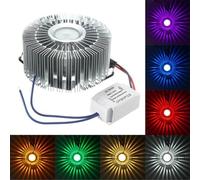 1W LED Aluminium Plafonnier Fixation Couloir Balcon Suspension Eclairage Couronne - Vert